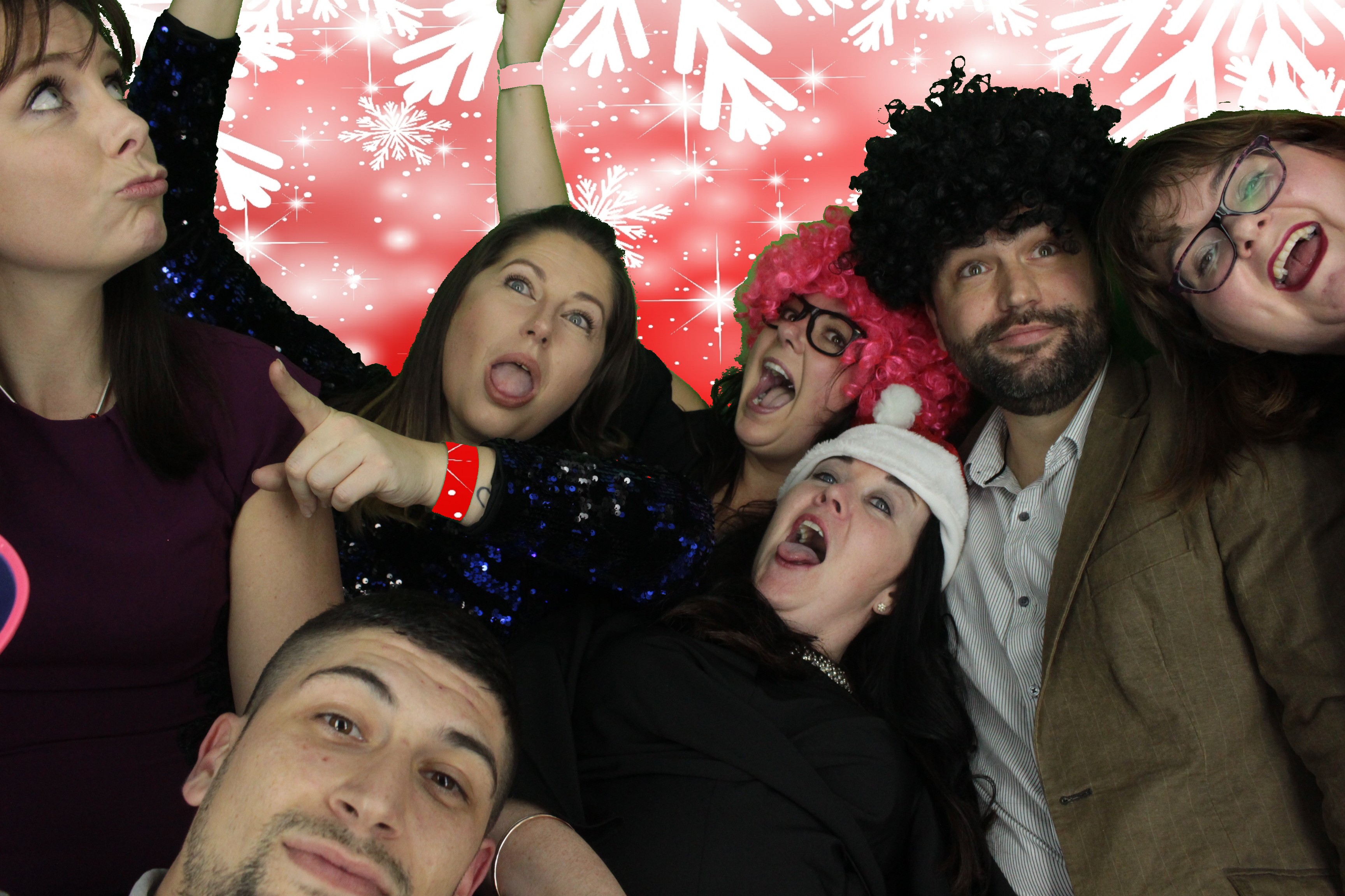 One Line Christmas Party | View more photos from the event at gallery.myphotoboothexperience.co.uk/u/MyPhotoBoothExperienceLtd/One-Line-Christmas-Party